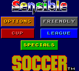 Sensible Soccer Title Screen